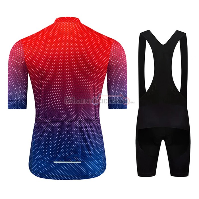 Abbigliamento Ciclismo Le Col Manica Corta 2020 Rosso Blu